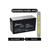 Orbus 12V 7Ah Kuru Tip Aku