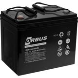 Orbus 12V 80 Ah Jel Engelli Araç Aküsü
