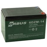 Orbus 150x97x95 mm 12 Volt 14 Amper Elektrikli Bisiklet Aküsü