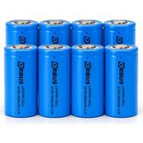 Orbus 32700 Lifepo4 Şarj Edilebilir Pil 3.2V 6000MAH 8'li Paket