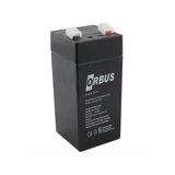 Orbus 4V 4AH Bakımsız Kuru Akü Terazi ve Işıldak İçin Standart Kapasite