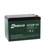 Orbus 6-DZM-24 12V 24Ah 180x76x167 mm Elektrikli Bisiklet Aküsü