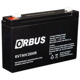 Orbus 6 V 7 Ah 150x30x94 mm Kuru Akü
