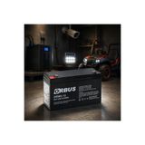 ORBUS 6 Volt 12 Amper Oyuncak Araç Aküsü 6V 12Ah Kuru Akü | UPS, Alarm ve Acil Aydınlatma