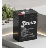 Orbus 6V 4AH (6 Volt 4 Amper) Agm Akü Ebatlar: 150X48X101MM
