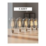 ORBUS 6W Clear LED Filament Ampul E27 2700K Sıcak Işık 600Lm