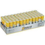 Orbus Aa Alkalin Kalem Pil 60LI Paket ORB LR06 1,2 V Yok Tek Kullanımlık Alkalin Piller 0850 0004 - 1 Adet