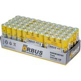 Orbus Aaa Alkalin Ince Kalem Pil 60LI Paket ORB-LR03 1,2 V Yok Tek Kullanımlık Alkalin Piller 0850-0004 - 1 Adet