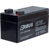 Orbus Akü 12 Volt 1.3 Amper Orbus * Powermaster ( 97 x 43 x 52 mm )