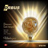 Orbus Amber 4W 320LM ETA150 Dekoratif Led Ampul