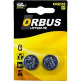 Orbus Cr2032 2li Para Pil 3 Volt Lityum Düğme Pil