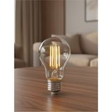 Orbus F60 4.8W Sarı Işık E27 Duy Tipi Clear Ampul 600LM Enerji Tasarruflu Aydınlatma E27