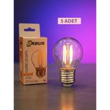 Orbus GC45 4W LED Ampul E27 Sarı Işık 2700K 400LM Filament Clear - 5Lİ