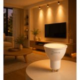ORBUS GU10 LED Spot Çanak Ampul Sarı Işık 5W 3000K 300 Lümen 50x57 mm