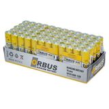 Orbus Klrorb-lR03-4B 1.5 V Aaa 60 Adet 4'lü Paket Alkalin İnce Kalem Pil