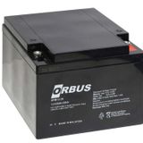 Orbus Kuru Akü 12 Volt 26 Ah Yeni Tarihli 176x166x125 Mm 8 Kg