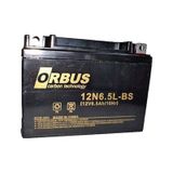 Orbus Motosiklet Aküsü 12 Volt 6.5 Amper Yeni Tarihli Taze Akü 139X66x100 Mm 2.05 Kg