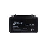 Orbus Motosiklet Aküsü 12 Volt 7 Amper Yeni Tarihli Taze Akü 152X88x98mm 2.5 Kg
