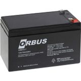 Orbus ORB12-7 12 Volt 7 Amper Kuru Tip Akü 150x65x90mm Yeni Tarihli Taze Akü