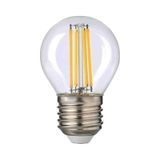 Orbus PC45 4W E14 Duy 400LM Sarı Işık Şeffaf Cam Filament Led Ampul