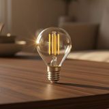 Orbus PC45 4W LED Ampul E14 Sarı Işık 400 Lümen Şeffaf Cam Vintage Enerji Tasarruflu