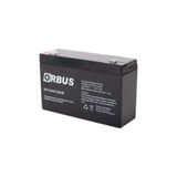 Orbus Pilsan Akülü Oyuncak Araç Araba Için Uyumlu - Akü 6V 12Ah - 6 Volt 12 Amper Kuru Tip Akü Pil