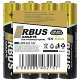 Orbus Premium Alkalin Aaa 4x Ince Pil 1.5V 2 Adet
