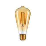 Orbus ST64 7 W E27 Amber Dekoratif Led Ampul