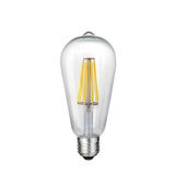 Orbus STC 6W Clear LED Filament Ampul E27 | 2700K Sıcak Işık | 600 Lümen | Dekoratif Tasarım