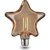 Orbus Yıldız Amber LED Ampul E27 10 W 2200K Renk Sıcaklığı 360LM Filament Tasarım