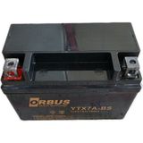 Orbus YTX7A-BS 12V 7AH Scooter Motorsiklet Aküsü Yüksek Performanslı ve Uzun Ömürlü