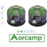 Orcamp Kolay Outdoor Orgaz Kartuş Siboplu Kts 230 gr Tüp ( 2 Li Avantaj Paket) Kış Kampı