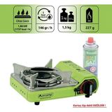 Orcamp Mini Portatif Gazlı Kamp Ocağı Gaz Stop Emniyeti ile 1,5 kg Hafif Taşıma