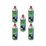 Orcamp Orgaz Kamp Kartuş Tüp 227 gr %30 Propan %70 Bütan Gazı 5'li Paket Yüksek Güvenlik