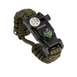 Orcamp Paracord Hayatta Kalma Bilekliği - Renkli