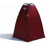 Orcamp Rest Wc ve Duş Çadırı 1 Kişilik Bordo 120 x 120 x 180 cm Gümüş Kaplama Polyester Malzeme