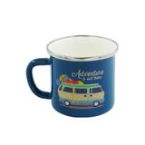 Orcamp Retro Emaye Karavan 330 ml Kupa OUT-1900 Mavi