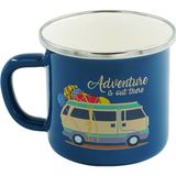 Orcamp Retro Emaye Kupa Bardak 330 Cc [Adventure]