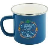 Orcamp Retro Emaye Kupa Bardak Adventure 330 cc Mavi Summer Camp