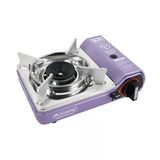 Orcamp Tekli Mini Portatif Ocak Gaz Stop Emniyetli-Ck-506-Mor Renk