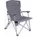 Orcamp Trono Katlanabilir Taşıma Çantalı Kamp Sandalyesi 4,2 kg Gri 95 cm Yükseklikte Konforlu Tasarım OUT-2170