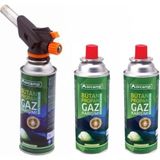 Orcamp Valfli 227 gr Kartuş Tüp Çakmaklı Pürmüz Set 3 Lü Paket - 1