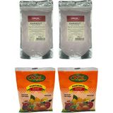 Orçel 2 Portakal + 2 Karadut Aromalı Içecek Tozu Oralet Çay 4x300gr - 1,2 kg