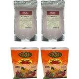 Orçel 2 Portakal + 2 Karadut Aromalı Içecek Tozu Oralet Çay 4X300Gr
