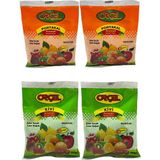 Orçel 2 Portakal + 2 Kivi Aromalı İçecek Tozu Oralet Çay 4X300 gr - 1,2 kg