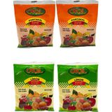 Orçel 2 Portakal + 2 Limon Aromalı İçecek Tozu Oralet Çay 4X300 gr - 1,2 kg