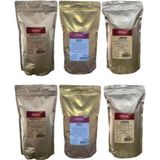 Orçel 2Kg Karadut 2Kg Kivi 2Kg Limon Aromalı Içecek Tozu Oralet Sıcak Soğuk 6 Kg. Kafe Seti