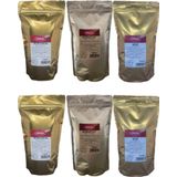 Orçel 2Kg Karadut 2Kg Kivi 2Kg Portakal Aromalı Içecek Tozu Oralet Sıcak Soğuk 6 Kg. Kafe Seti