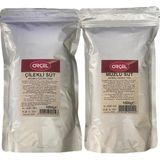 Orçel 2x1 kg Çilekli Süt + Muzlu Süt Aromalı İçecek Tozu Oralet