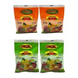 Orçel 2x300 gr Portakal + 2x300 gr Kivi Aromalı İçecek Tozu